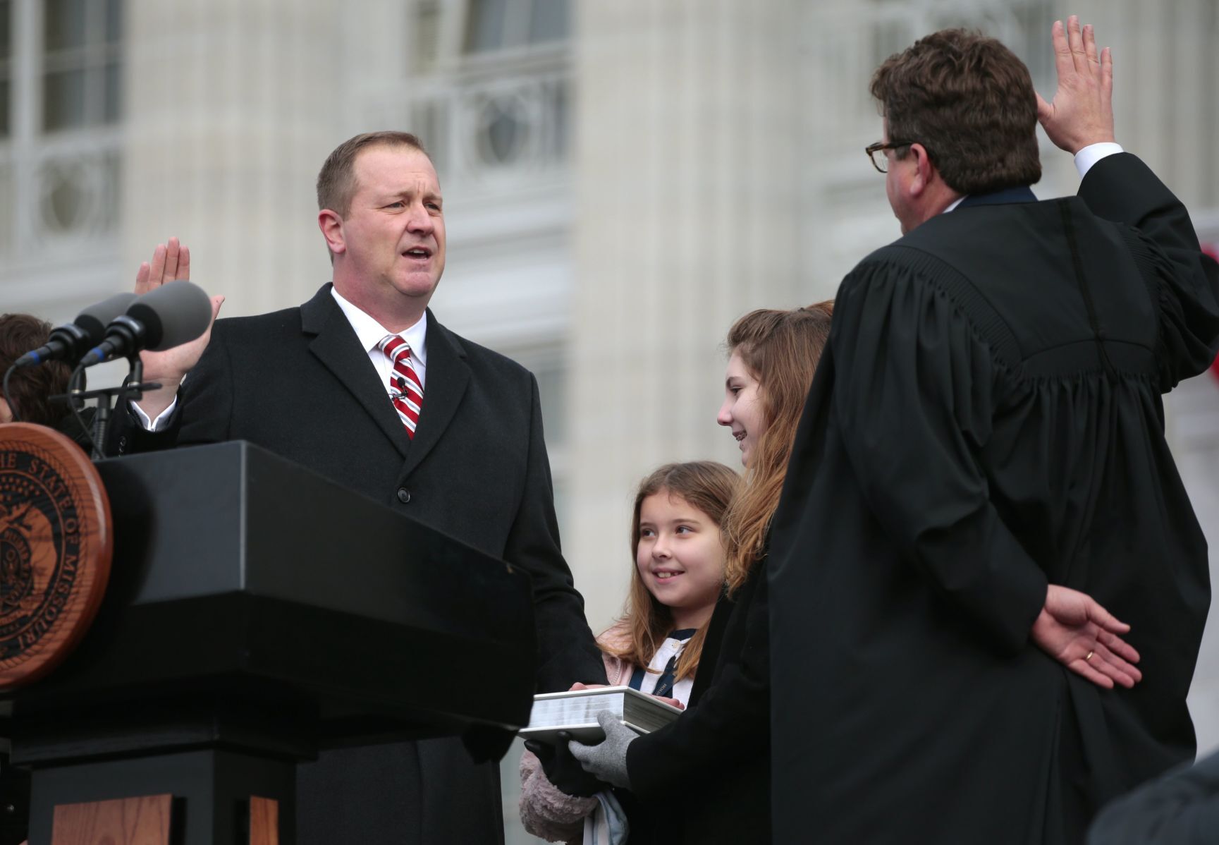 State leaders sworn-in at Bicentennial Inauguration